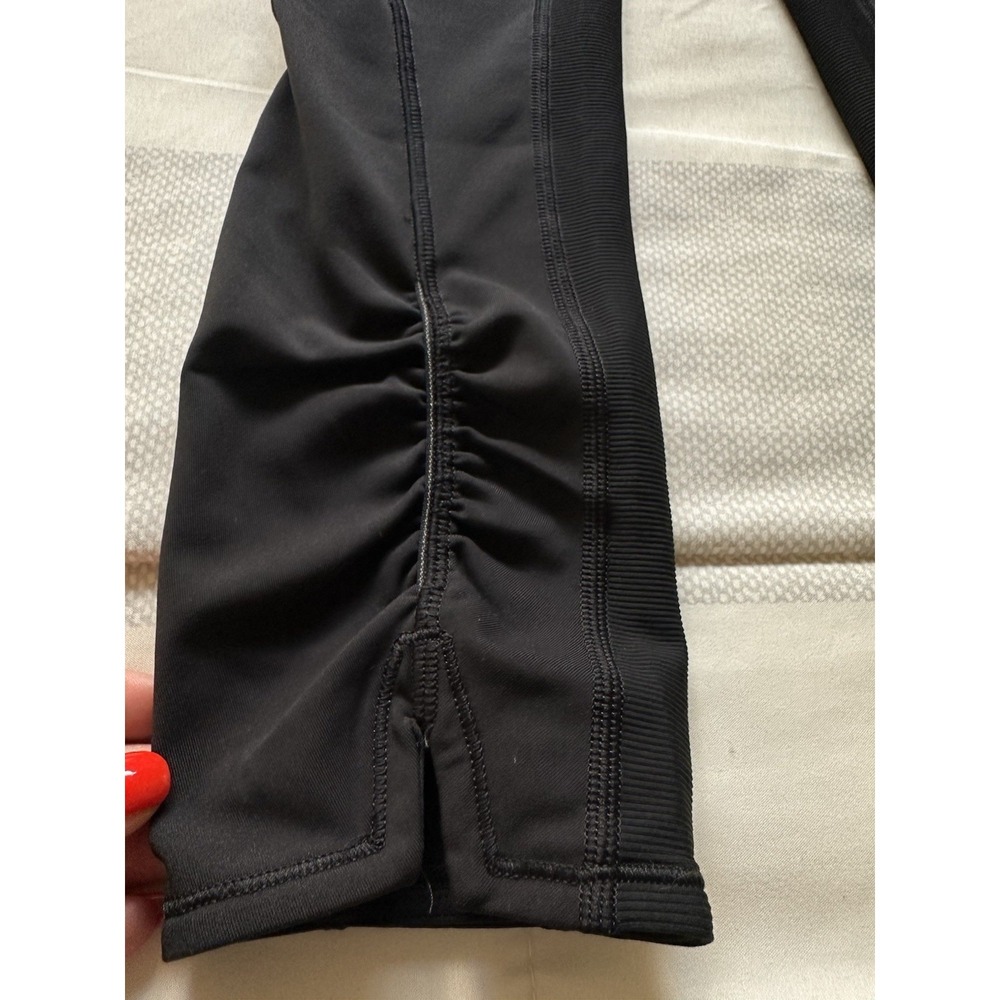 Lululemon Leggings Bundle Set of 5 Lot Black All Size 2 Cropped Mesh Back Pocket - Picture 11 of 16